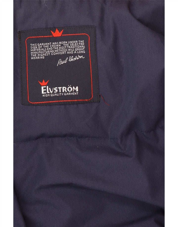 Elvstrom Herre Windbreaker Jacket UK 44 2XL Burgundy