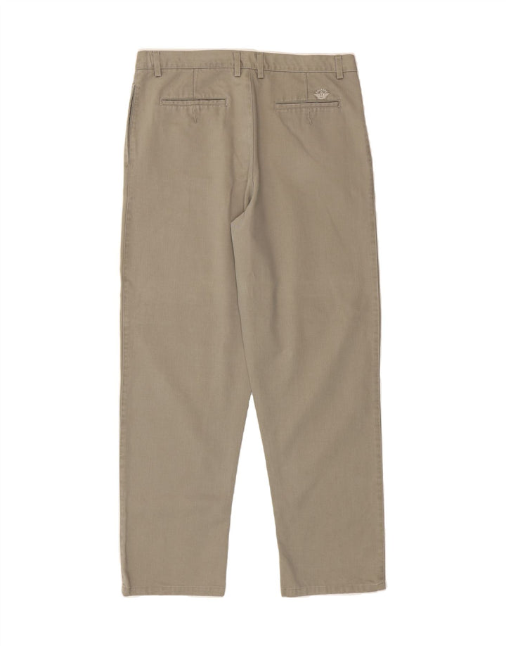DOCKERS Mens Pegged Chino Trousers W35 L31 Grey Vintage Dockers and Second-Hand Dockers from Messina Hembry 