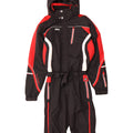 Brugi Herre Grafisk Hætte Ski Jumpsuit Medium Sort Colourblock Polyamid