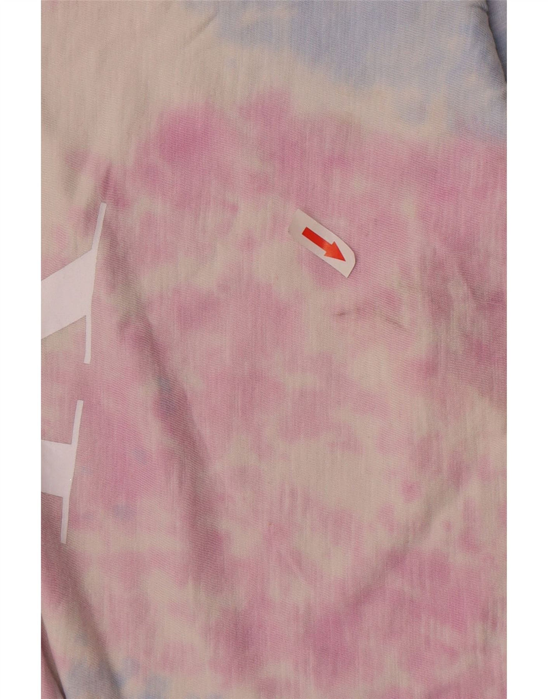 Calvin Klein Jeans Kvinder Oversized grafisk T-shirt Top UK 14 Medium Pink