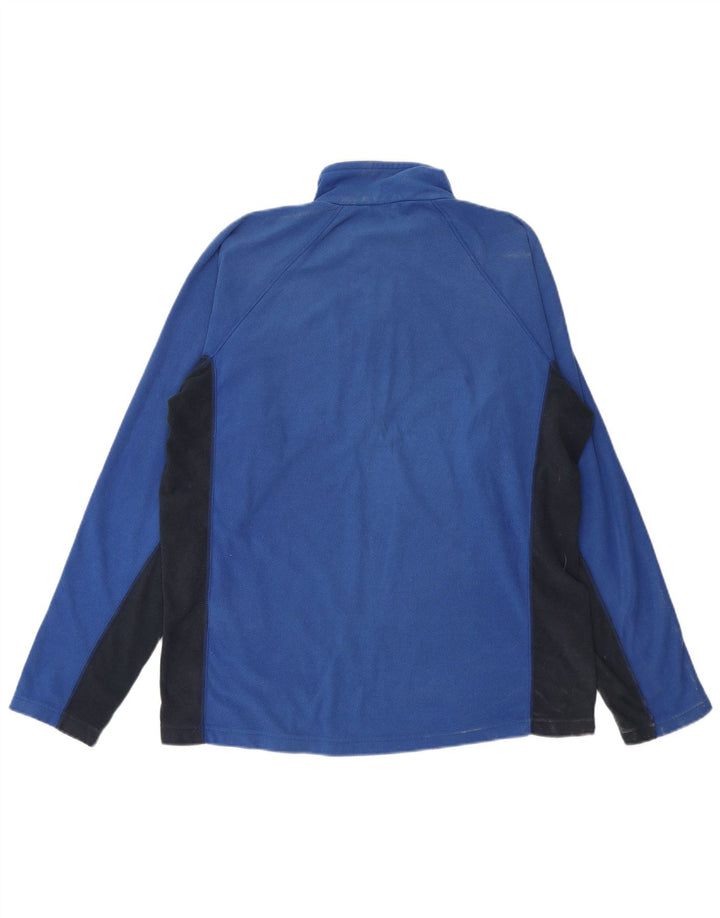 Berghaus Fleece Jumper med lynlås til mænd Large Blue Colourblock Polyester