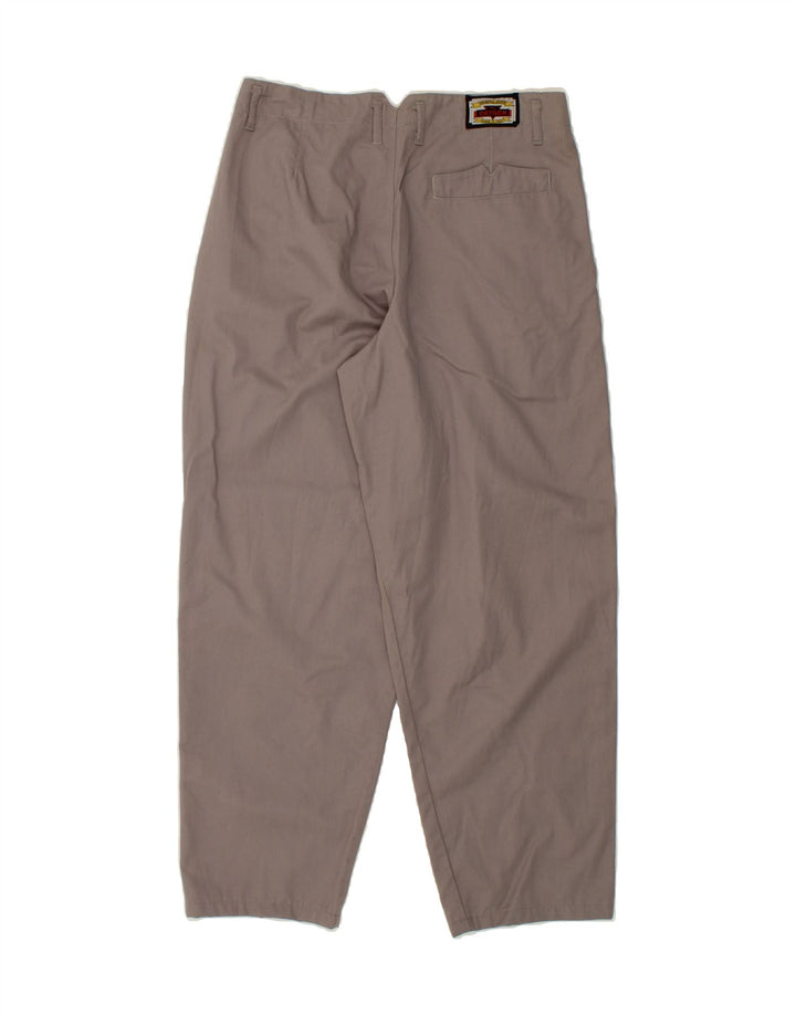 OXYGEN Womens Pegged Chino Trousers W32 L28 Grey Cotton Vintage Oxygen and Second-Hand Oxygen from Messina Hembry 