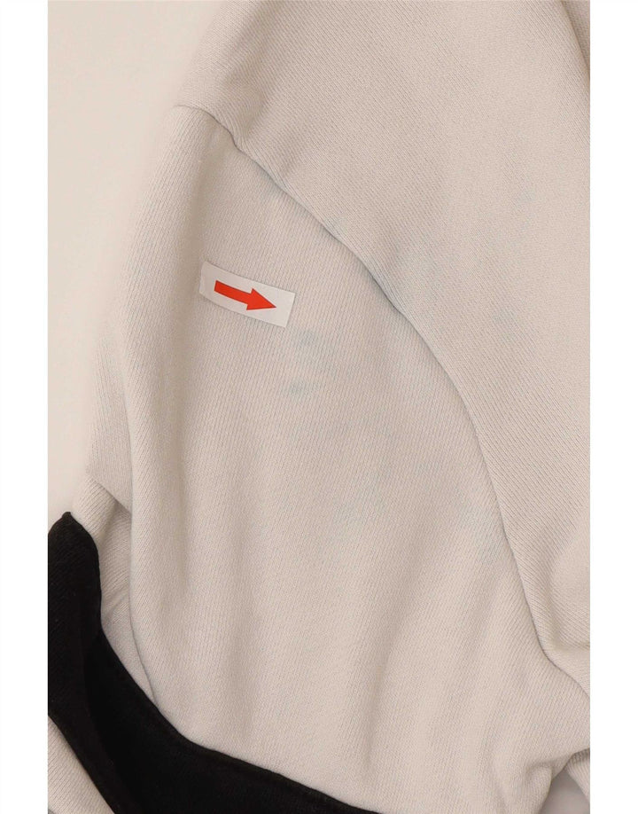 Fila Herre grafisk sweatshirt Jumper Medium Hvid Colourblock Bomuld
