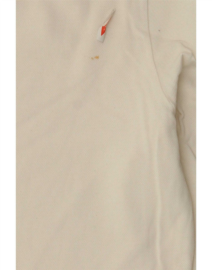 Lacoste langærmet poloshirt til kvinder str. 44 Large White