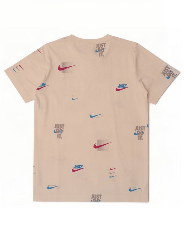 Nike drenge grafisk t-shirt top 12-13 år stor hvid bomuld