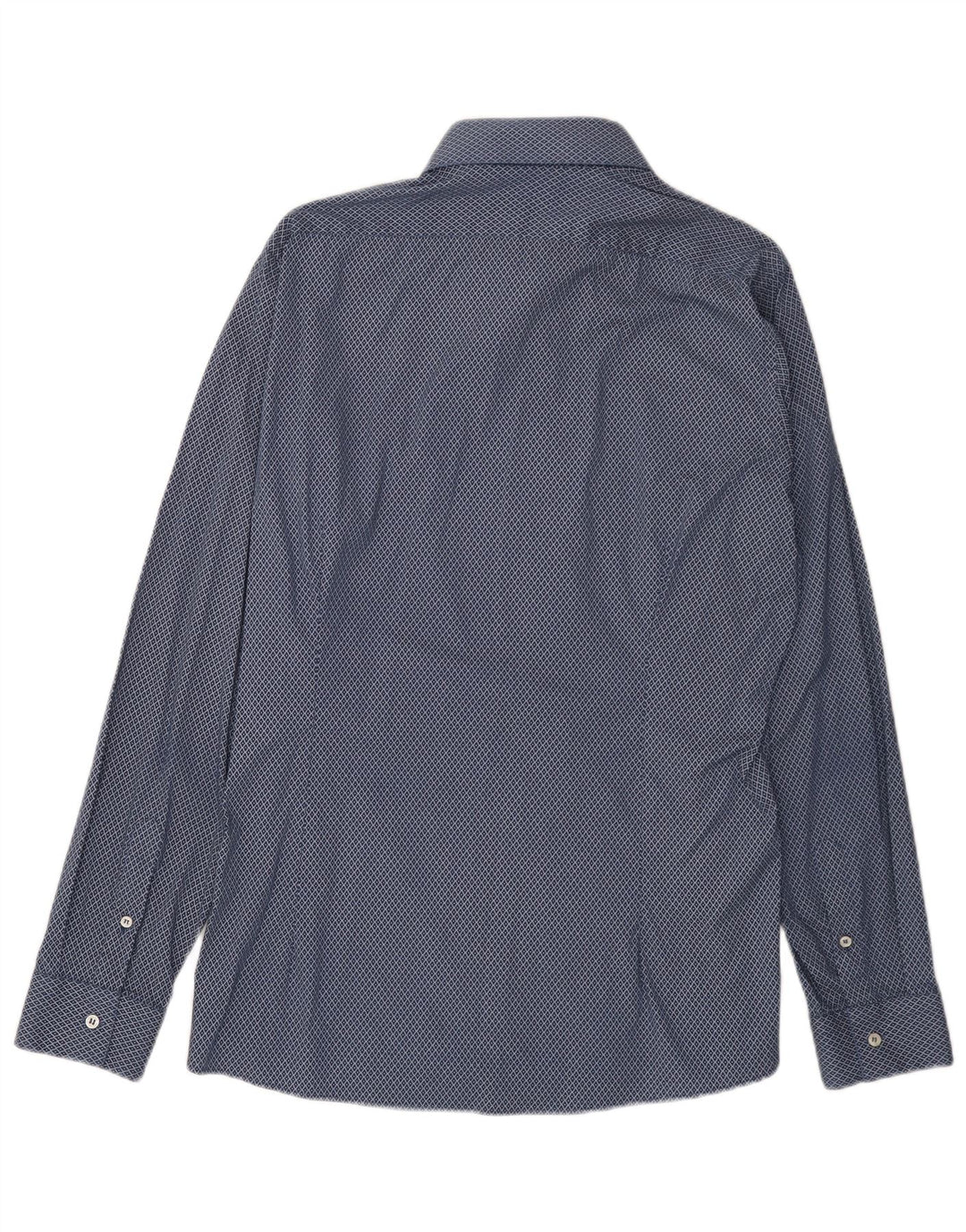Ungaro Herreskjorte str. 17 43 XL Marineblå Geometrisk