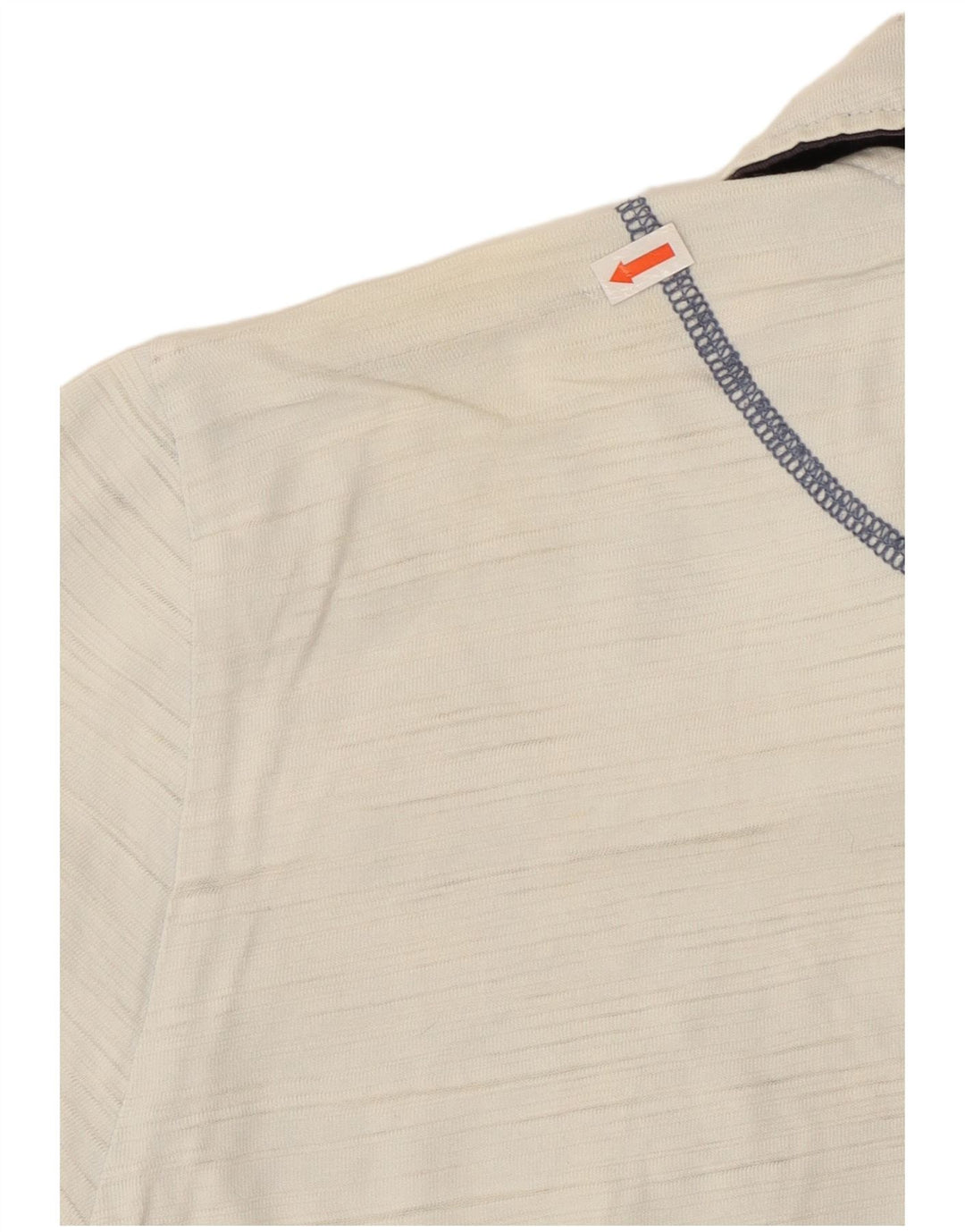 Lotto Herre Grafisk Polo Shirt 2XL Hvid Colourblock Bomuld