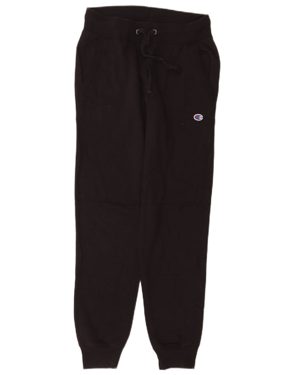 Champion Womens træningsdragt Bukser Joggers UK 10 Small Black Polyester