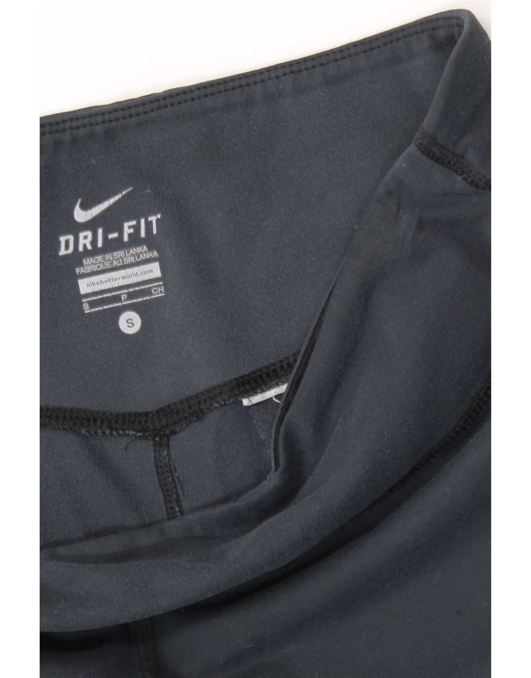 Nike Dame Dri Fit træningsdragt Bukser UK 10 Small Grå
