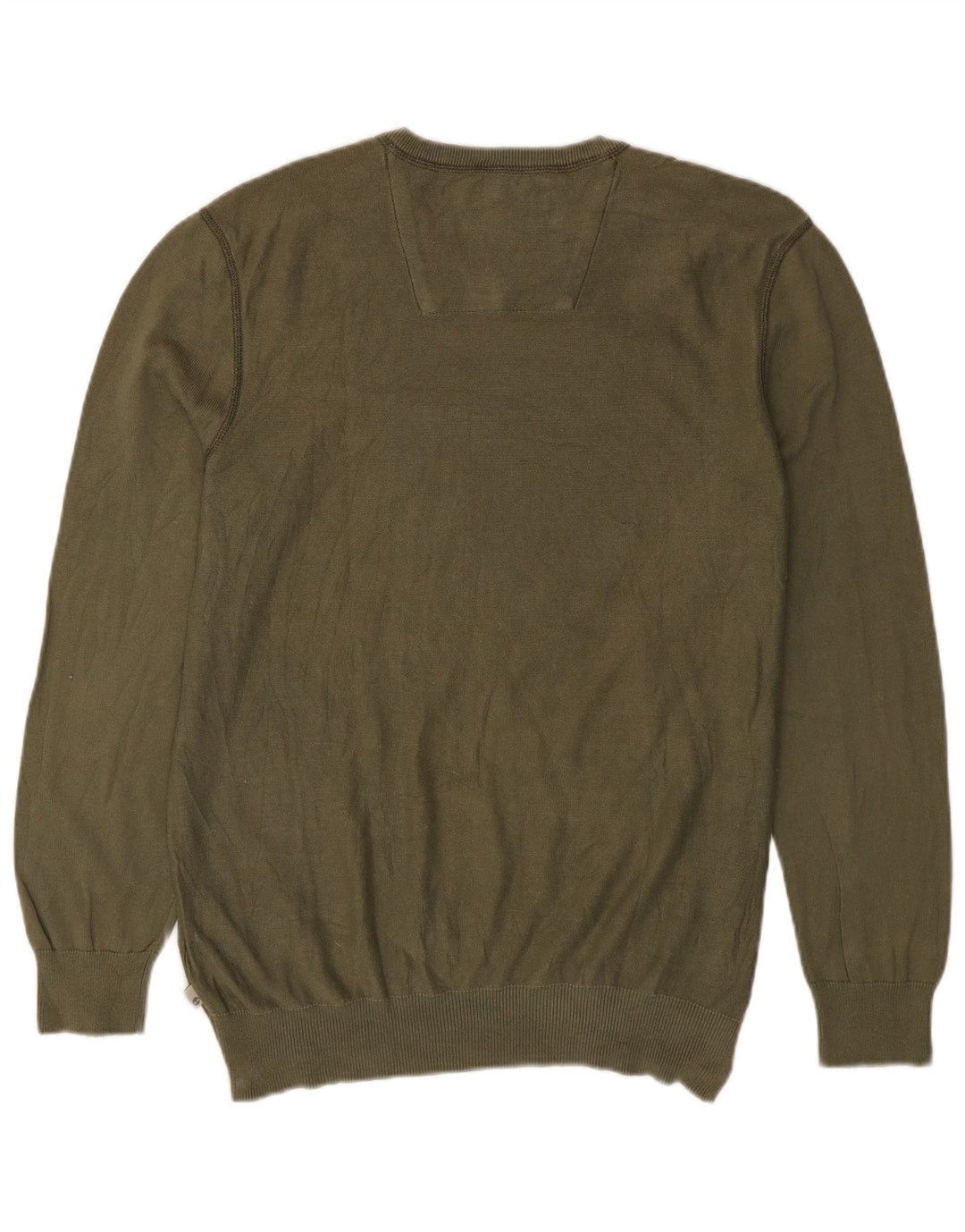 Timberland Herre Regular Fit V-hals sweater Stor Khaki Bomuld