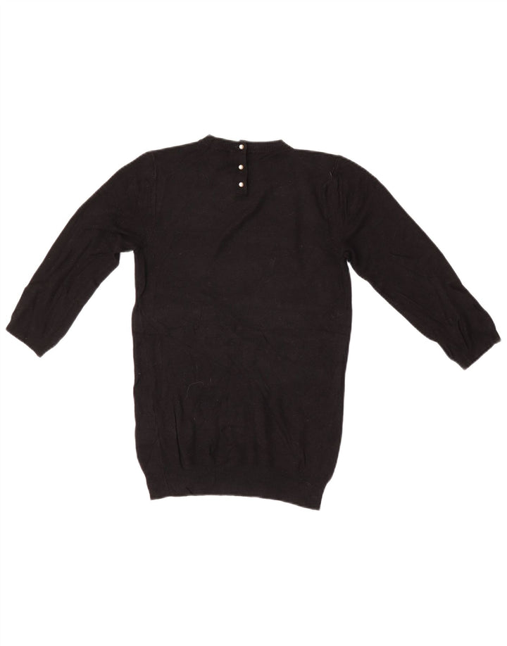 Zara Dame sweater med rund hals DK 8 Lille sort