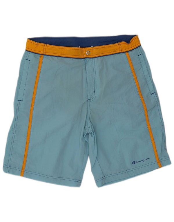 Champion Herre svømmeshorts Medium Blue Colourblock Polyester