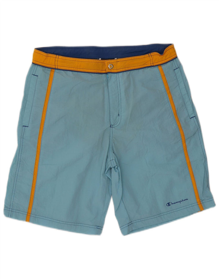 Champion Herre svømmeshorts Medium Blue Colourblock Polyester