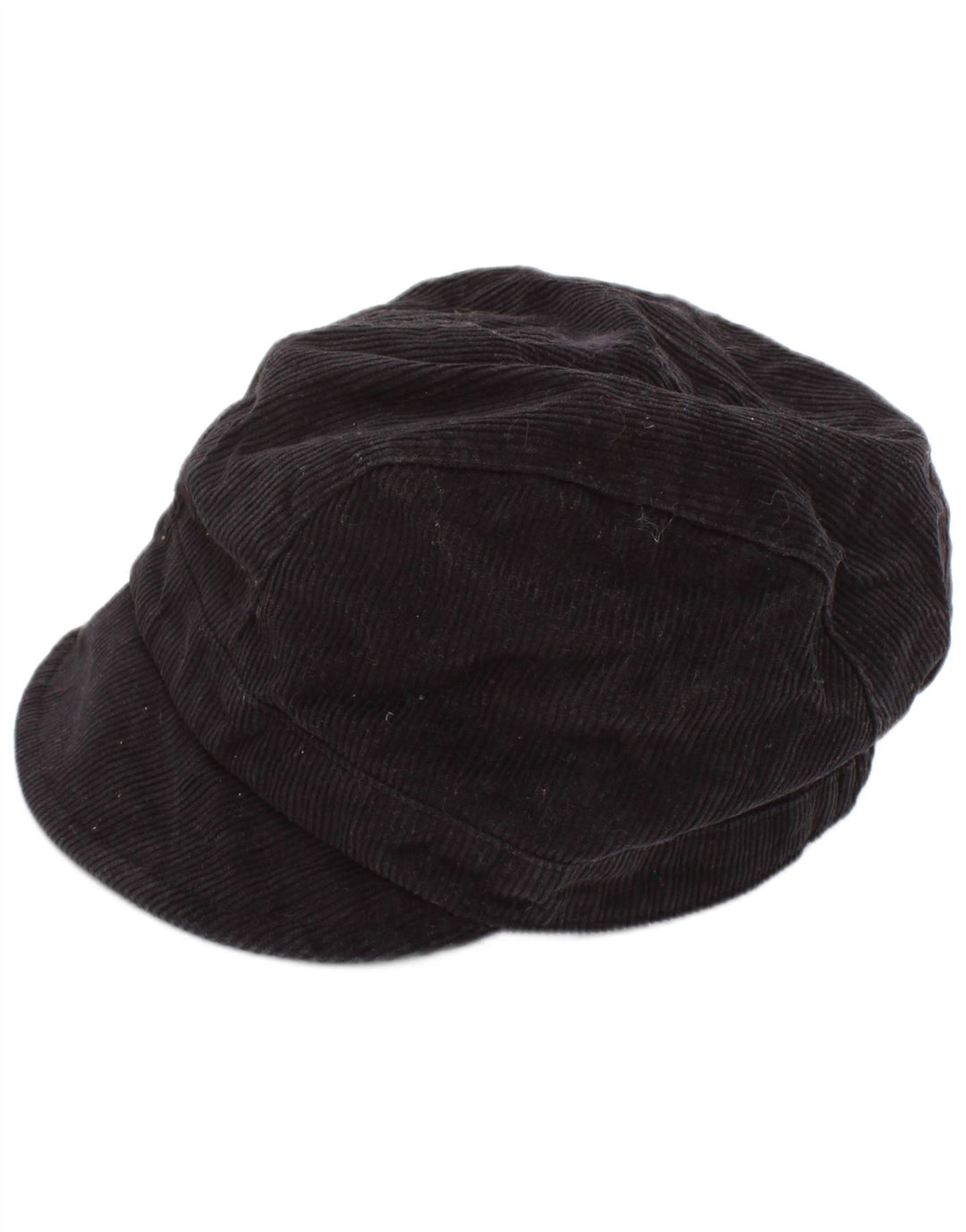 Koan Womens Corduroy Newsboy Cap Stor sort bomuld