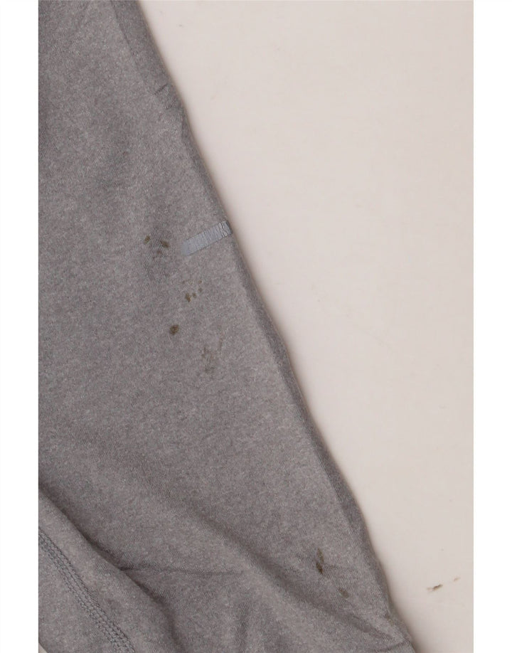 Nike Herre Dri Fit Pullover Pullover Træningsdragt Top Stor Grå Polyester
