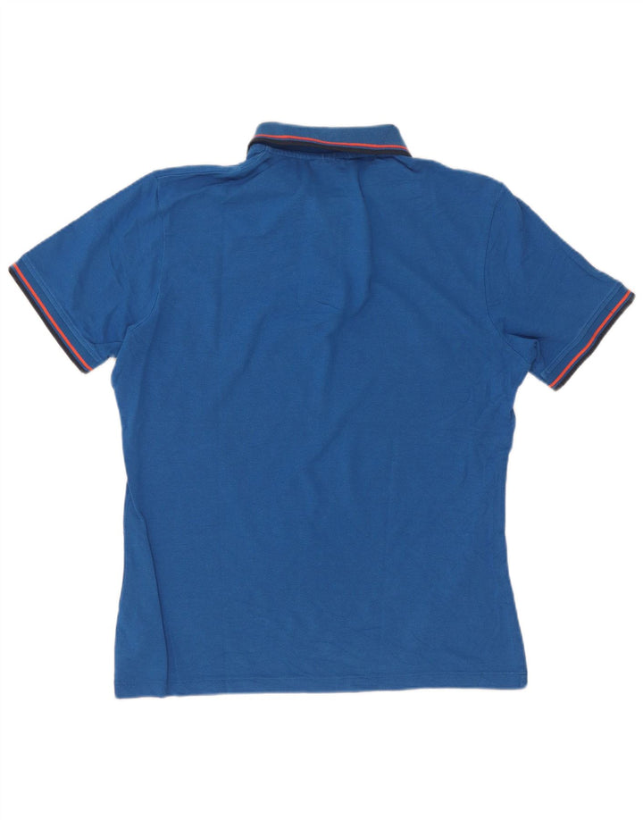 Diadora herre poloshirt Medium blå bomuld