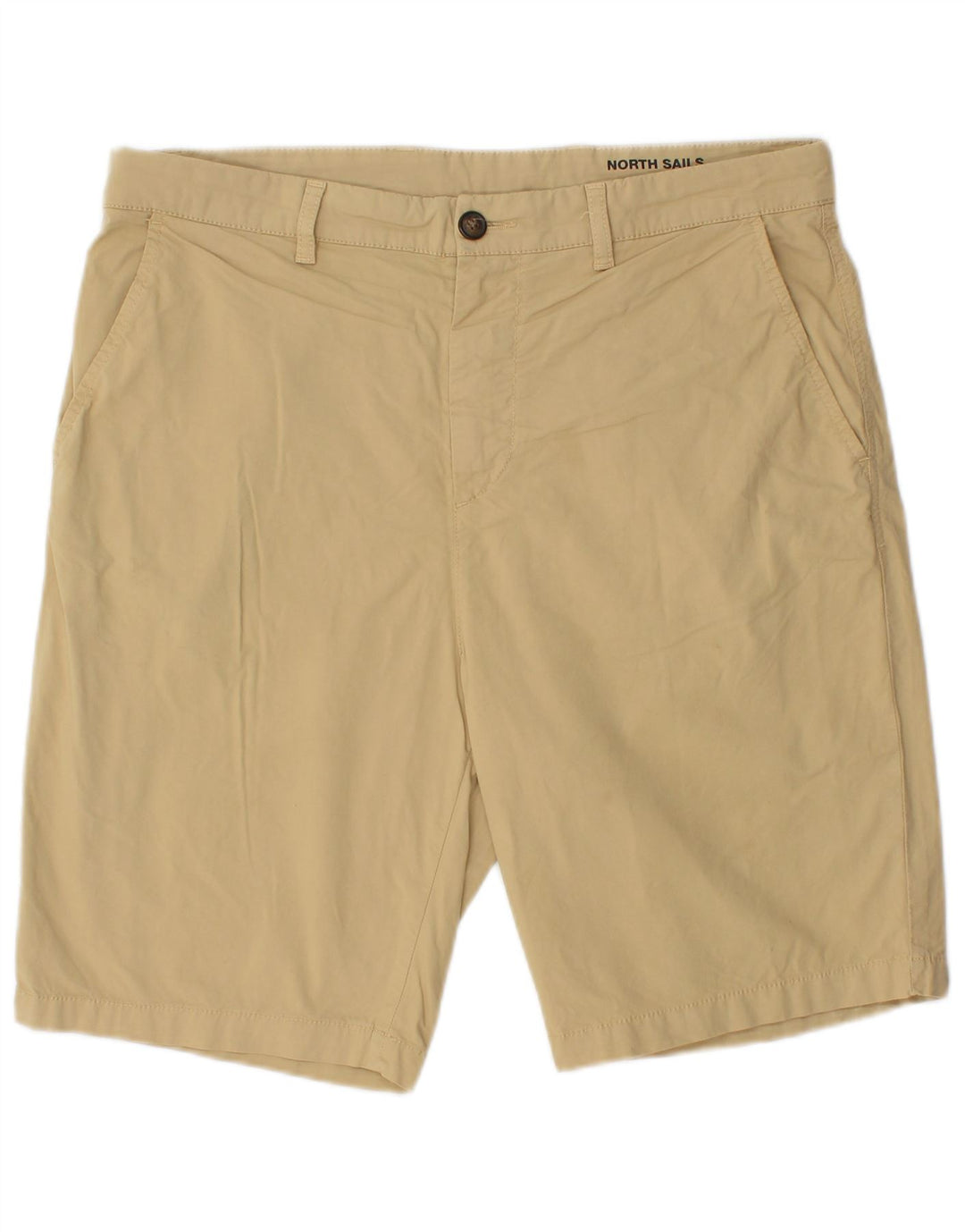 North Sails Herre Regular Fit Chino Shorts W34 Large Beige Bomuld