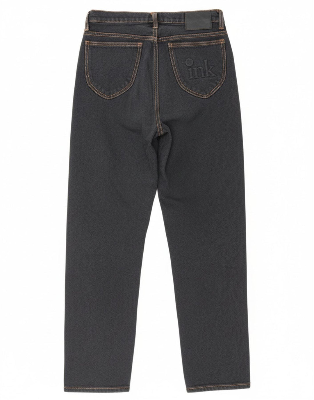 Ritt Straight Jeans til kvinder W26 L30 Marineblå Bomuld