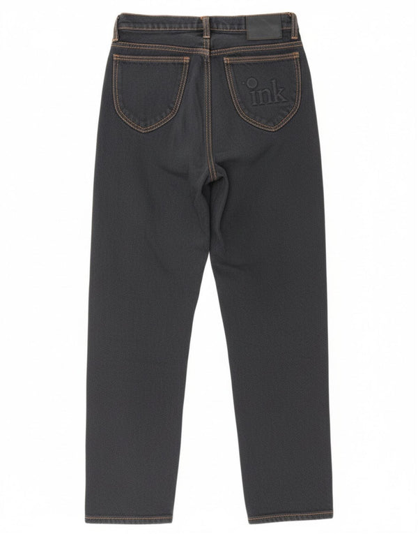 Ritt Straight Jeans til kvinder W26 L30 Marineblå Bomuld