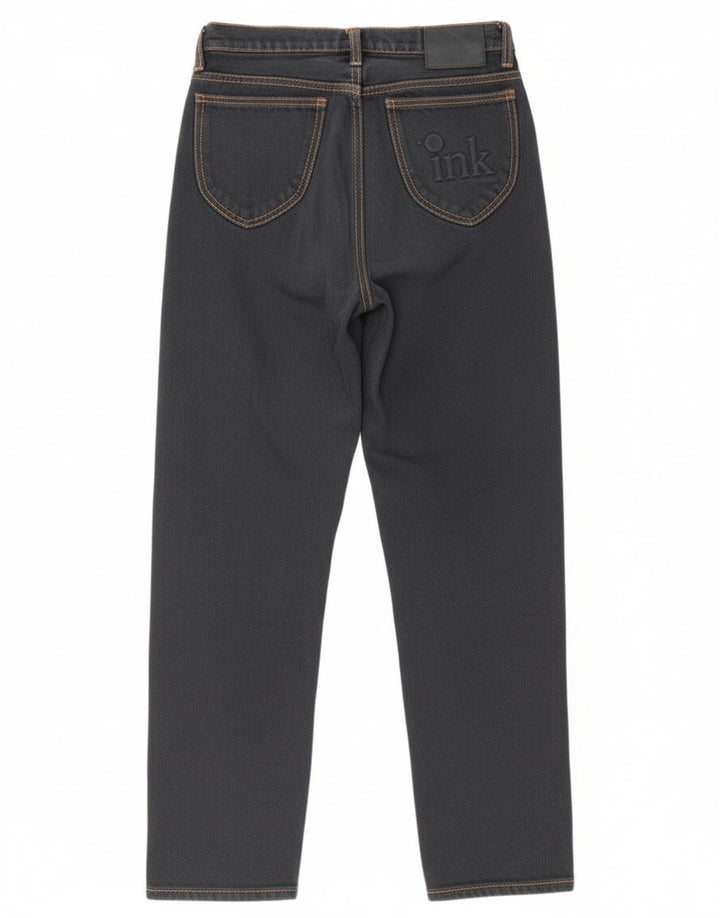 Ritt Straight Jeans til kvinder W26 L30 Marineblå Bomuld