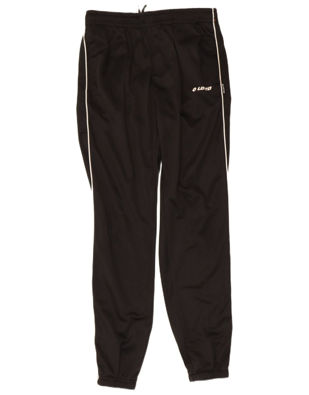 LOTTO Mens Tracksuit Trousers Joggers Medium  Black Polyester