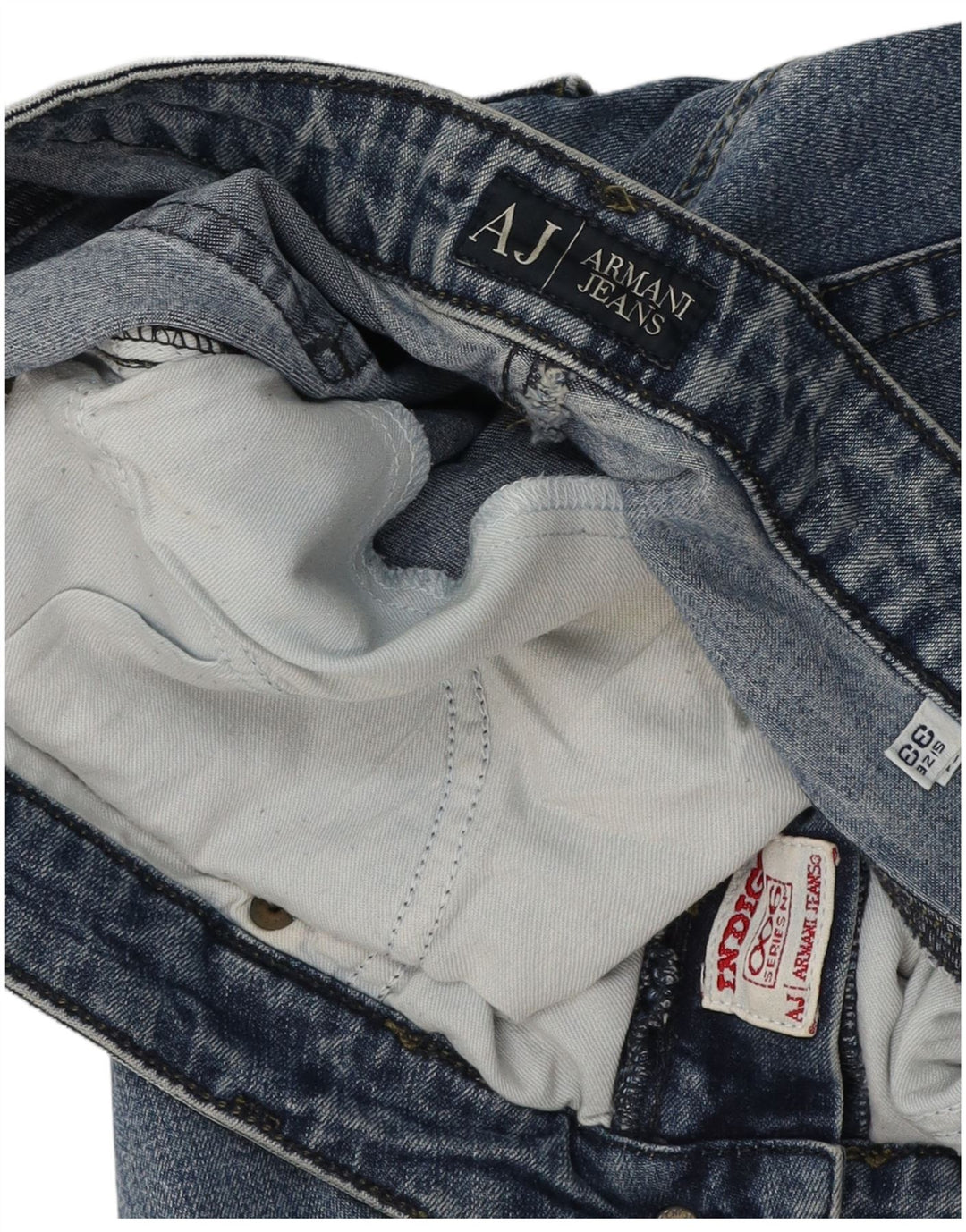Armani Dame Slim Jeans W33 L28 Blå