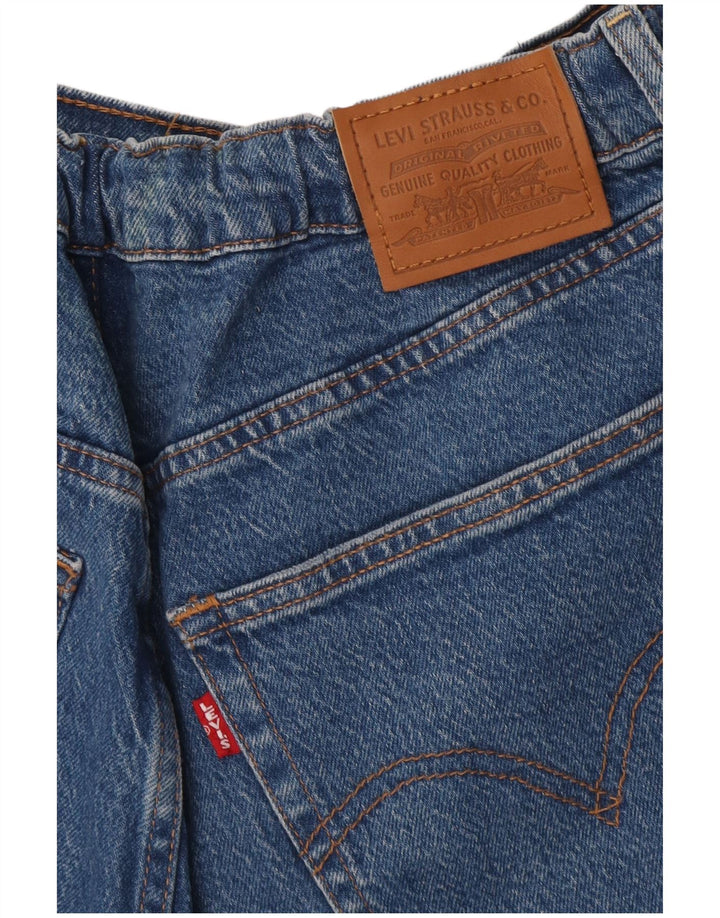Levi's Womens Cropped Jeans W34 L26 Blå