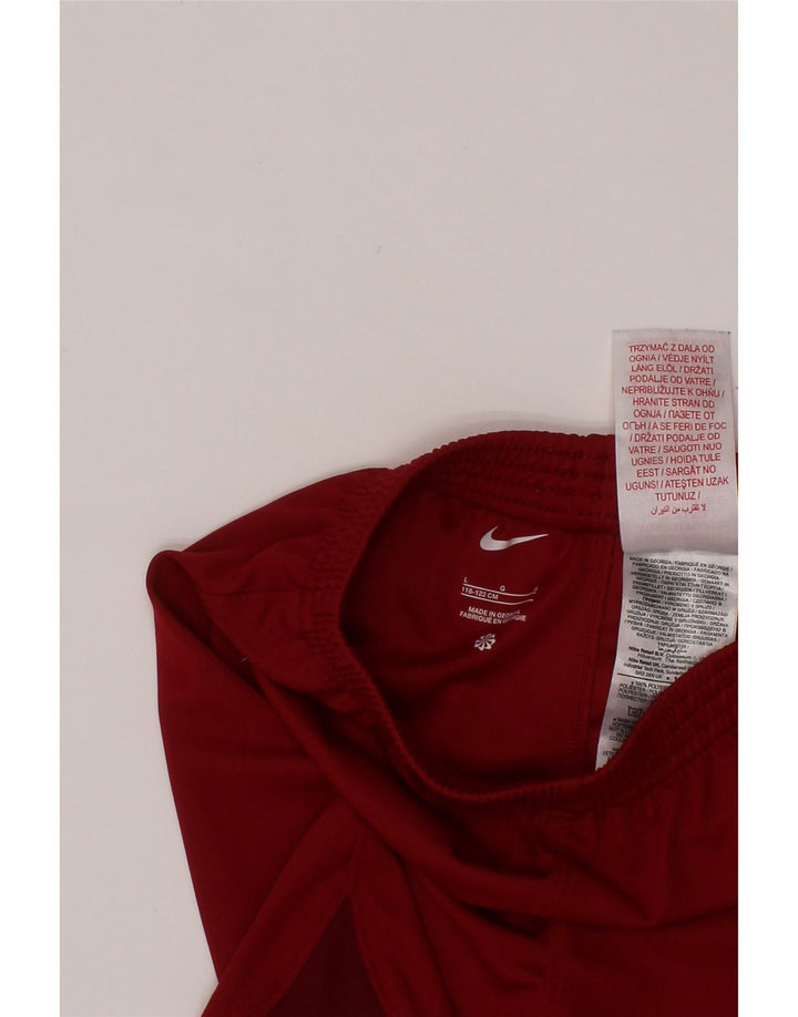 NIKE drenge Liverpool sportsshorts 6-7 år store røde polyester