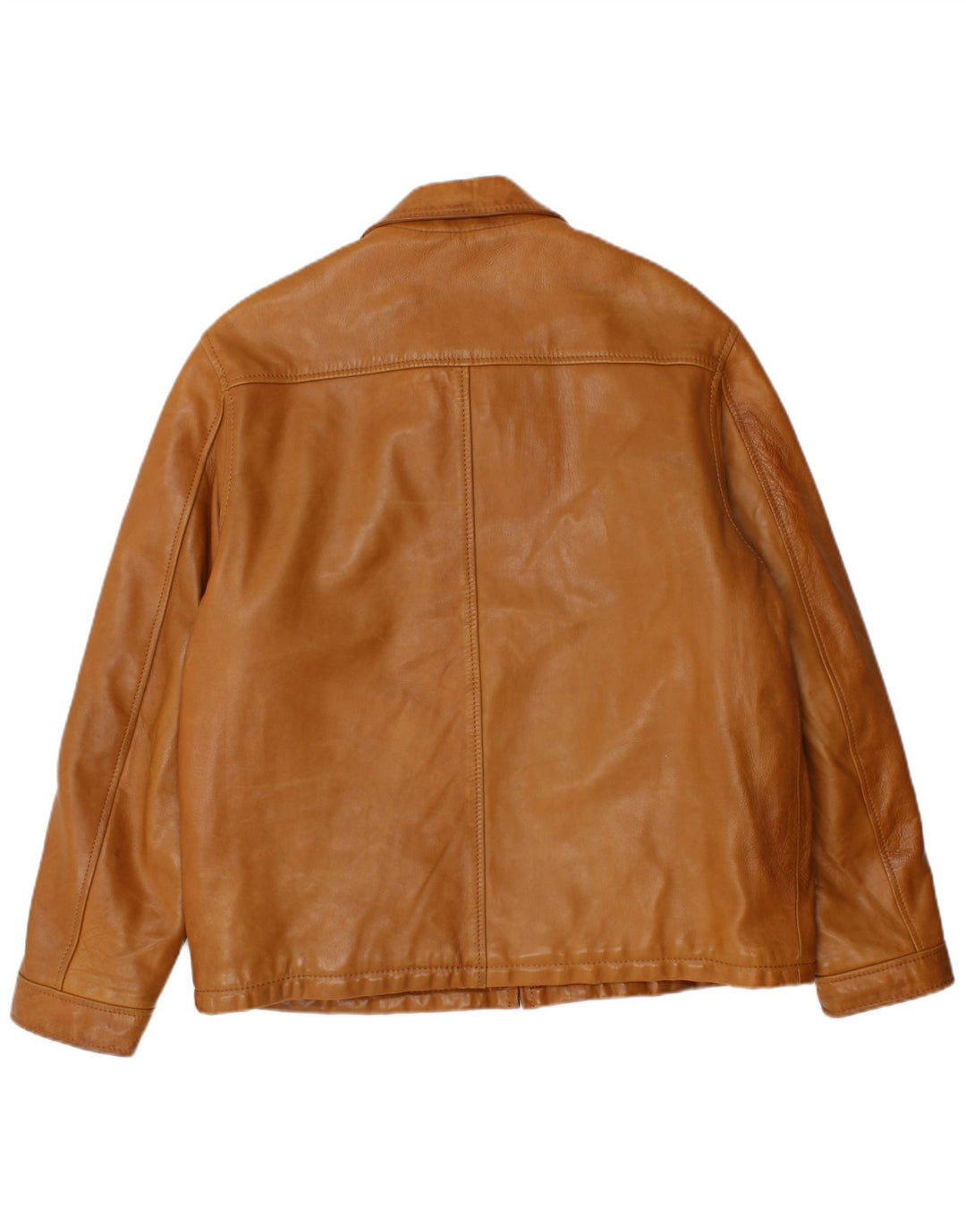 Vintage herre læderjakke UK 40 Stor brunt læder
