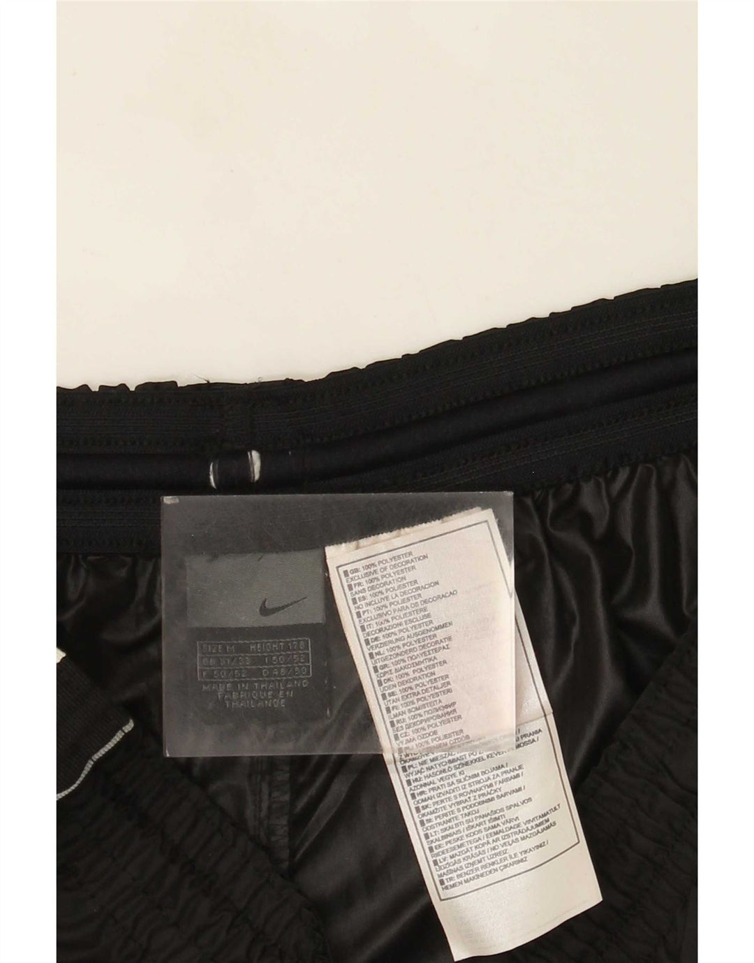 Nike Sportshorts til mænd, medium sort polyester
