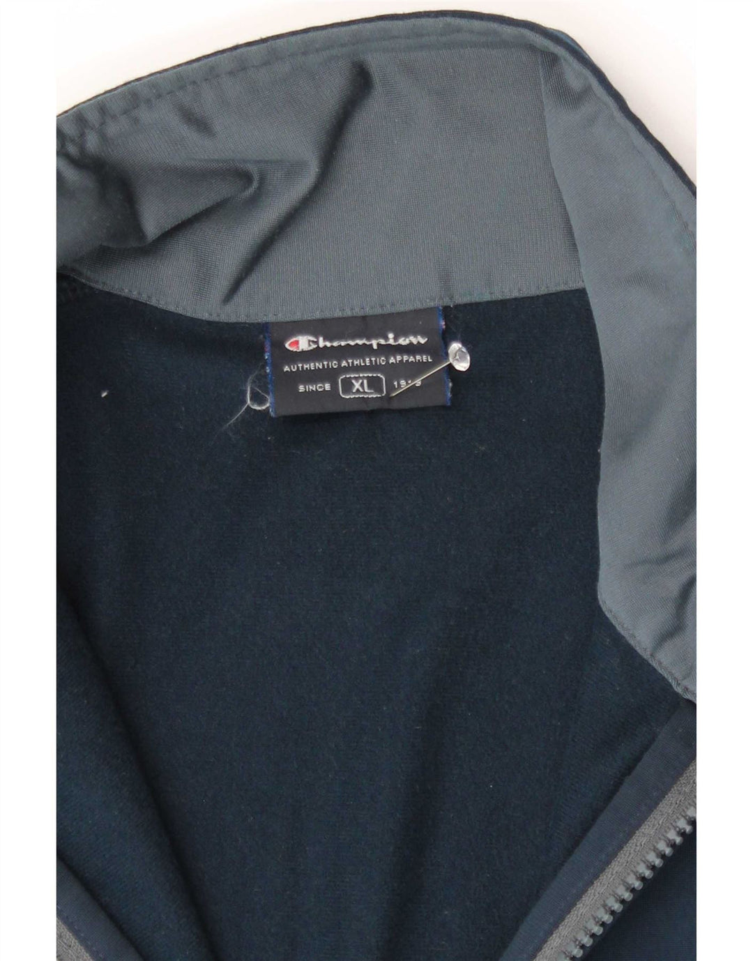 Champion Træningsdragt til mænd Topjakke XL Marineblå Colourblock Polyester