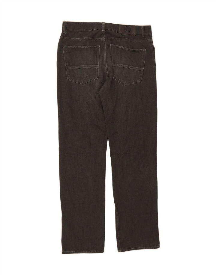 TRUSSARDI Womens Straight Jeans W32 L31 Grey Vintage Trussardi and Second-Hand Trussardi from Messina Hembry 