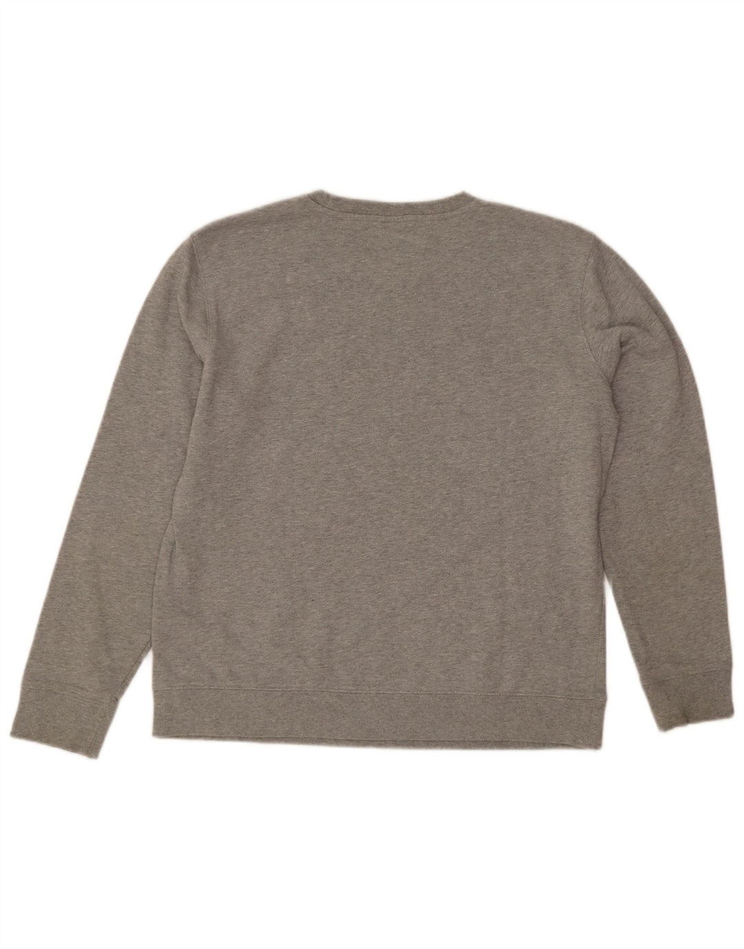 Hugo Boss Dame Grafisk Sweatshirt Jumper UK 16 Stor Grå Bomuld