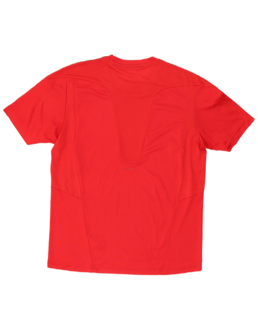 Adidas Herre 3D Arc T-Shirt Top Stor Rød Polyester