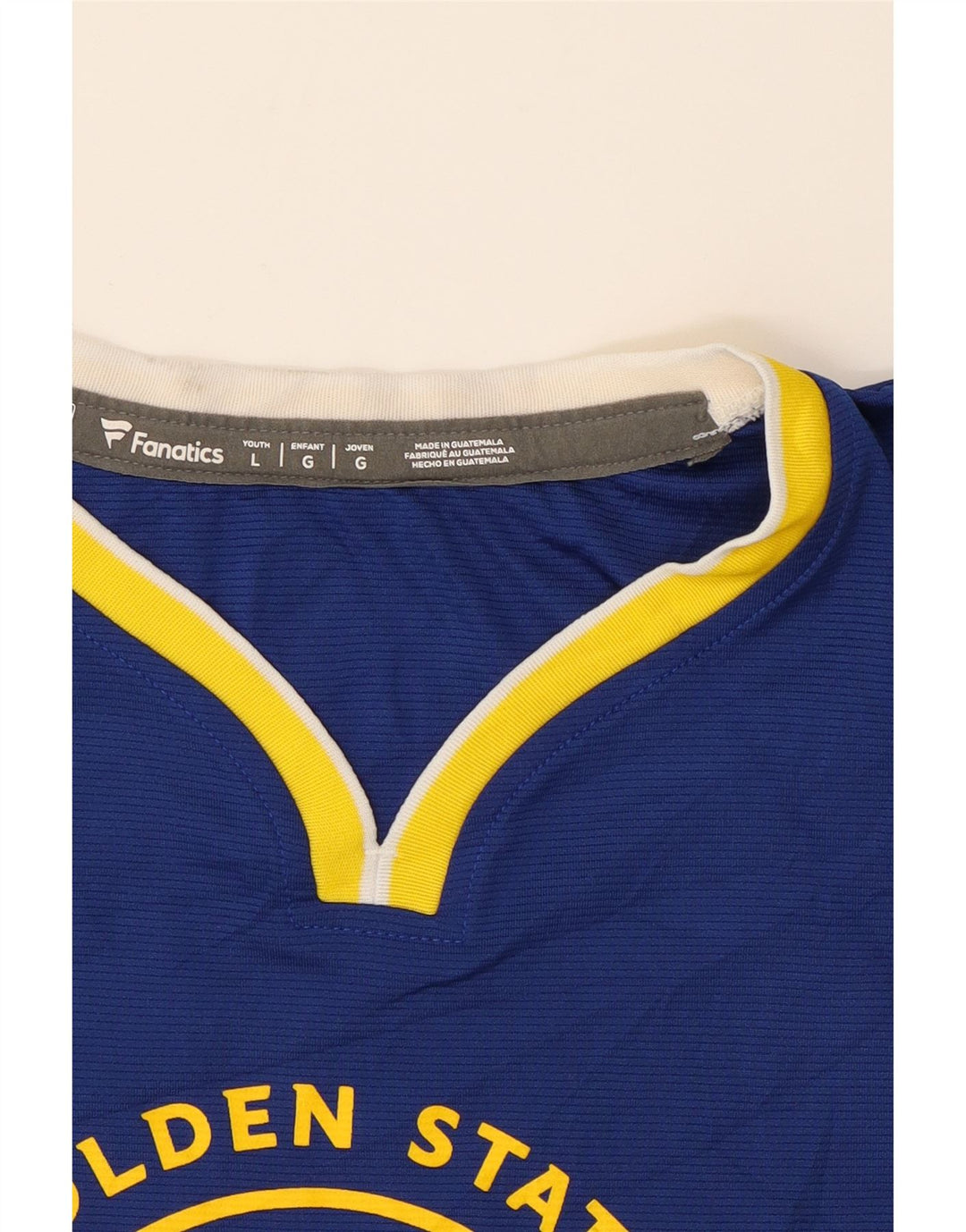FANATICS Womens Warriors Graphic Vest Top UK 14 Large Blue Polyester Vintage Fanatics and Second-Hand Fanatics from Messina Hembry 