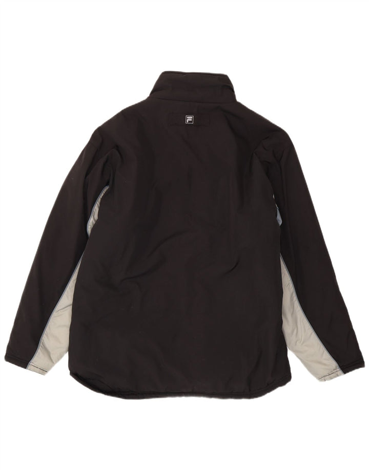 Fila Herre vendbar polstret jakke IT 50 Large Black Colourblock Polyester