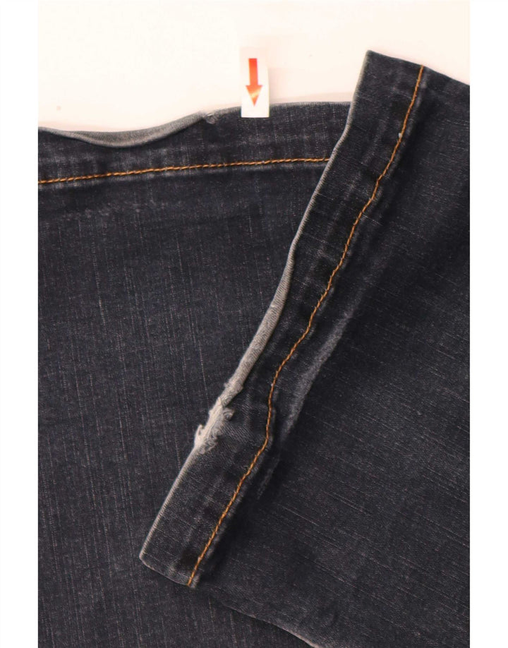Benetton Dame Flared Jeans W25 L33 Blå