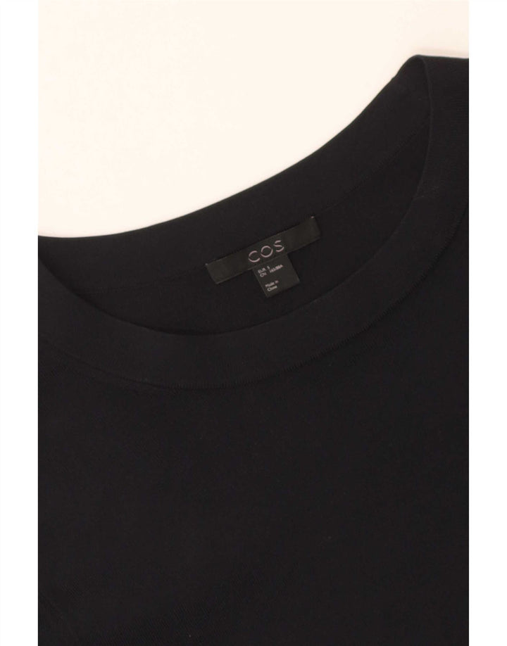 Cos Dame 3/4 ærmer Shift Dress UK 10 Small Navy Blue