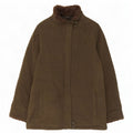 Marks & Spencer Fleecejakke til kvinder UK 12 Medium Green Polyester