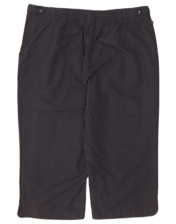 Adidas Bermuda Shorts til kvinder UK 16 Large W34 Black Bomuld