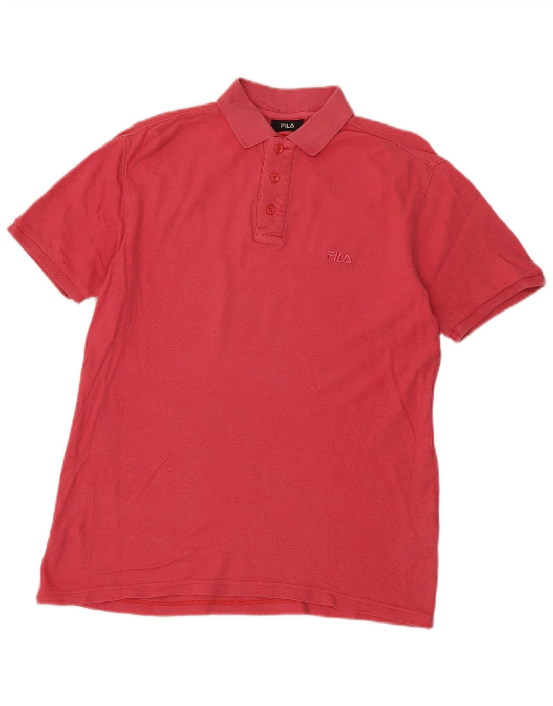 FILA Poloskjorte til mænd Lille Pink Bomuld