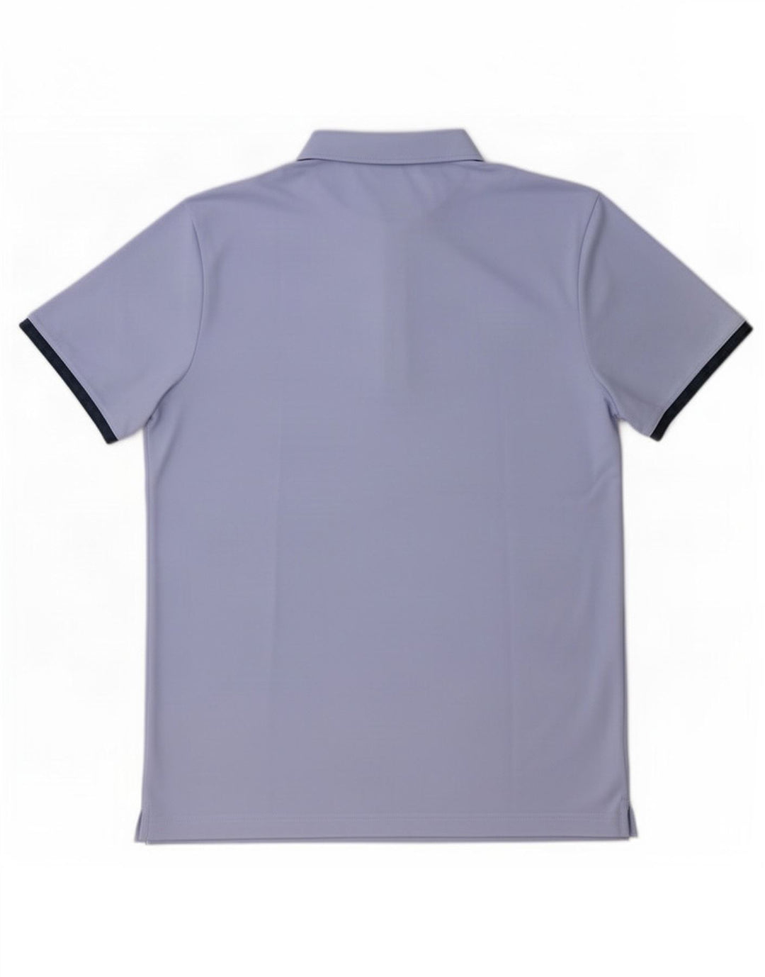 Adidas Poloshirt til mænd, medium lilla stribet polyester