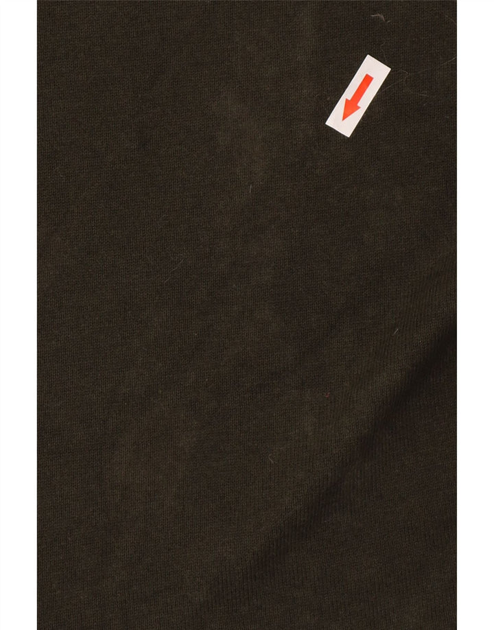 Marks & Spencer Herre sweater med rund hals, medium Khaki Bomuld