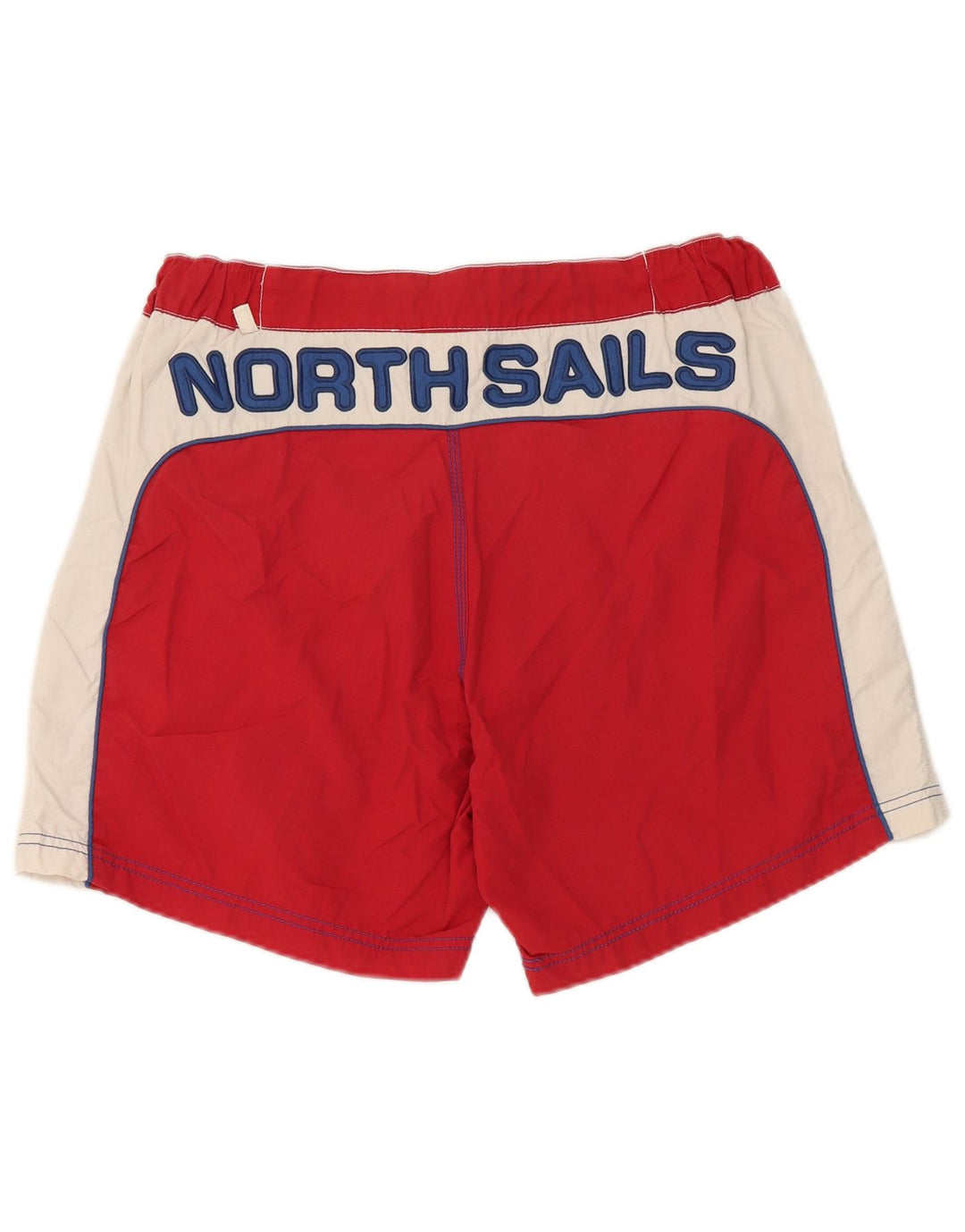 North Sails Herre badeshorts Medium Rød Colourblock Polyamid