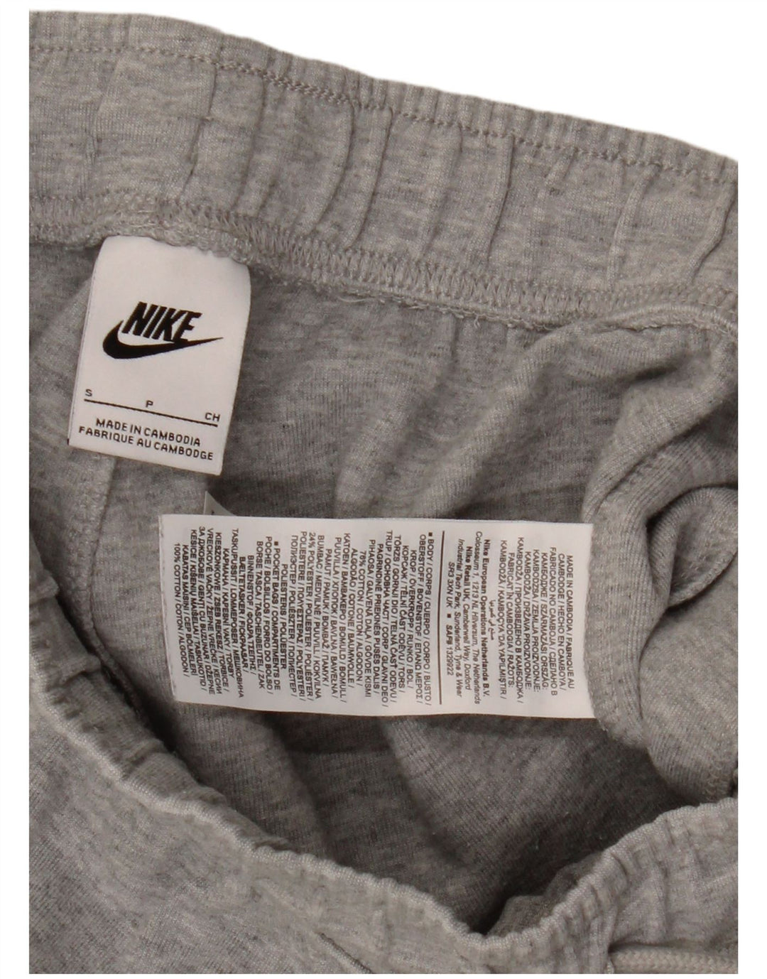 Nike Træningsdragt bukser til mænd Joggers Små Grå Bomuld
