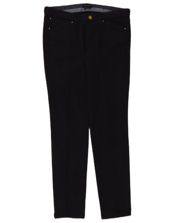 Massimo Dutti Dame Slim Chino Bukser EU 40 Medium W30 L31 Marineblå