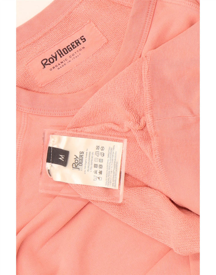 Roy Rogers Herre sweatshirt Jumper Medium Pink Bomuld
