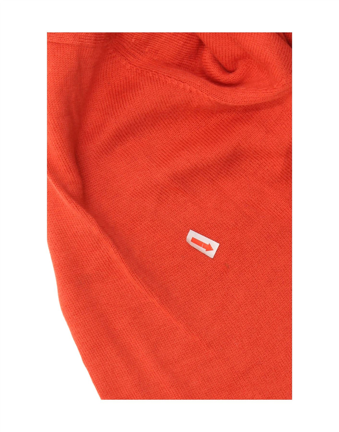 Lacoste Herre trøjetrøje med rund hals str. 4 Medium Orange Bomuld