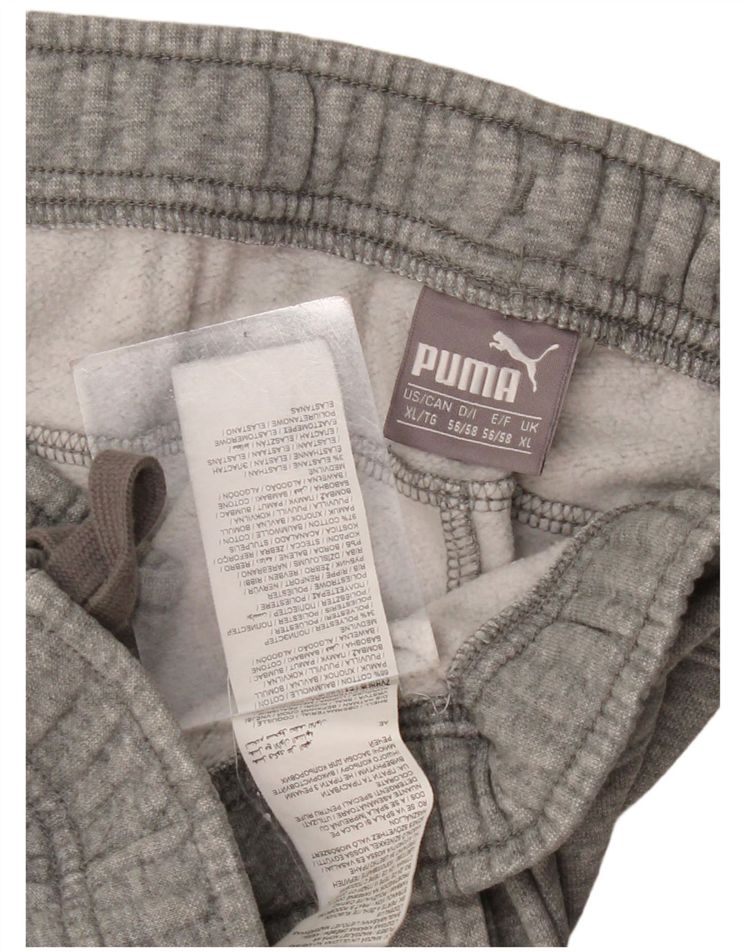 Puma Træningsdragt til mænd Joggers XL Grå Flecked Bomuld