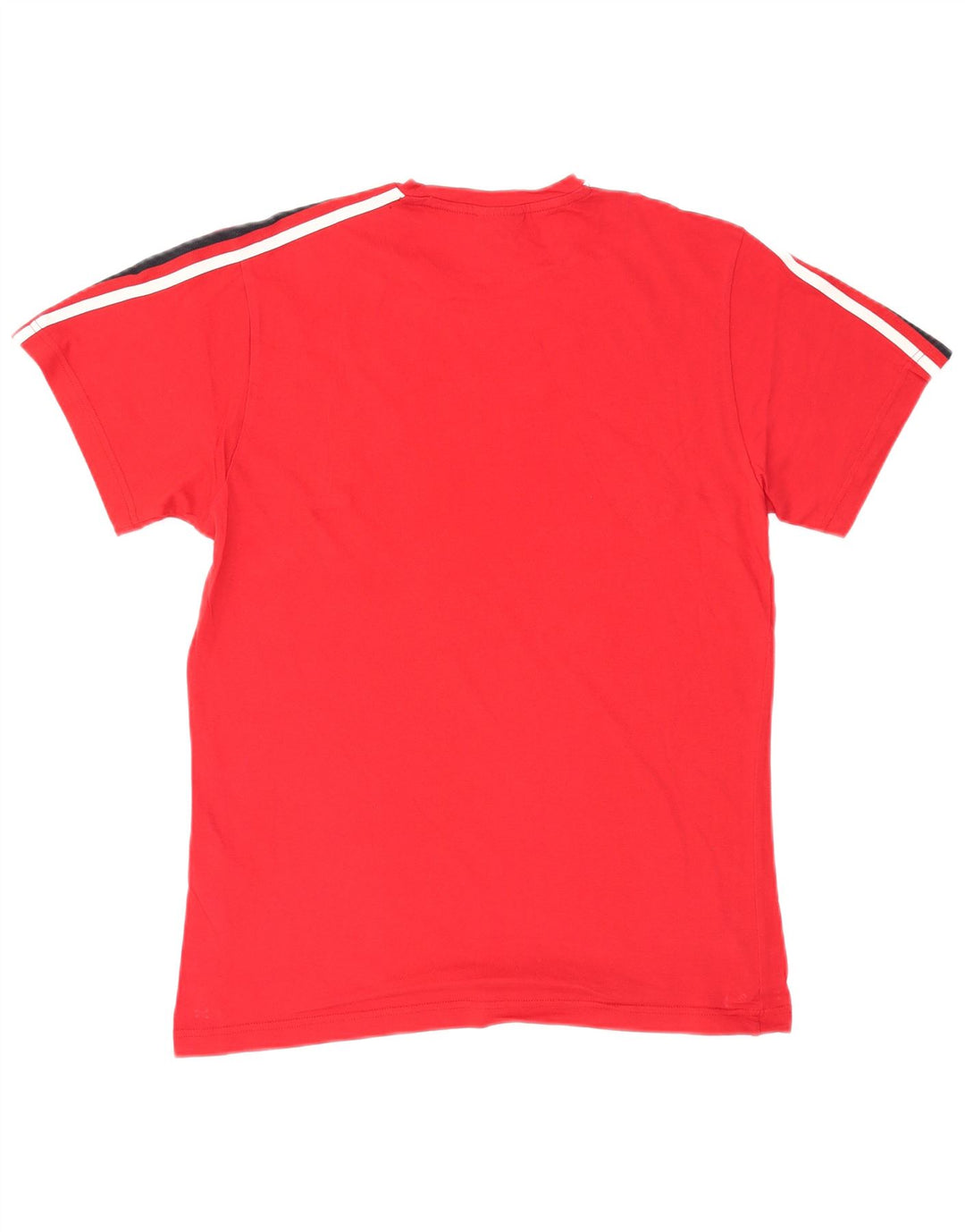 LOTTO Herre Grafisk T-Shirt Top IT 48 Medium Rød Bomuld